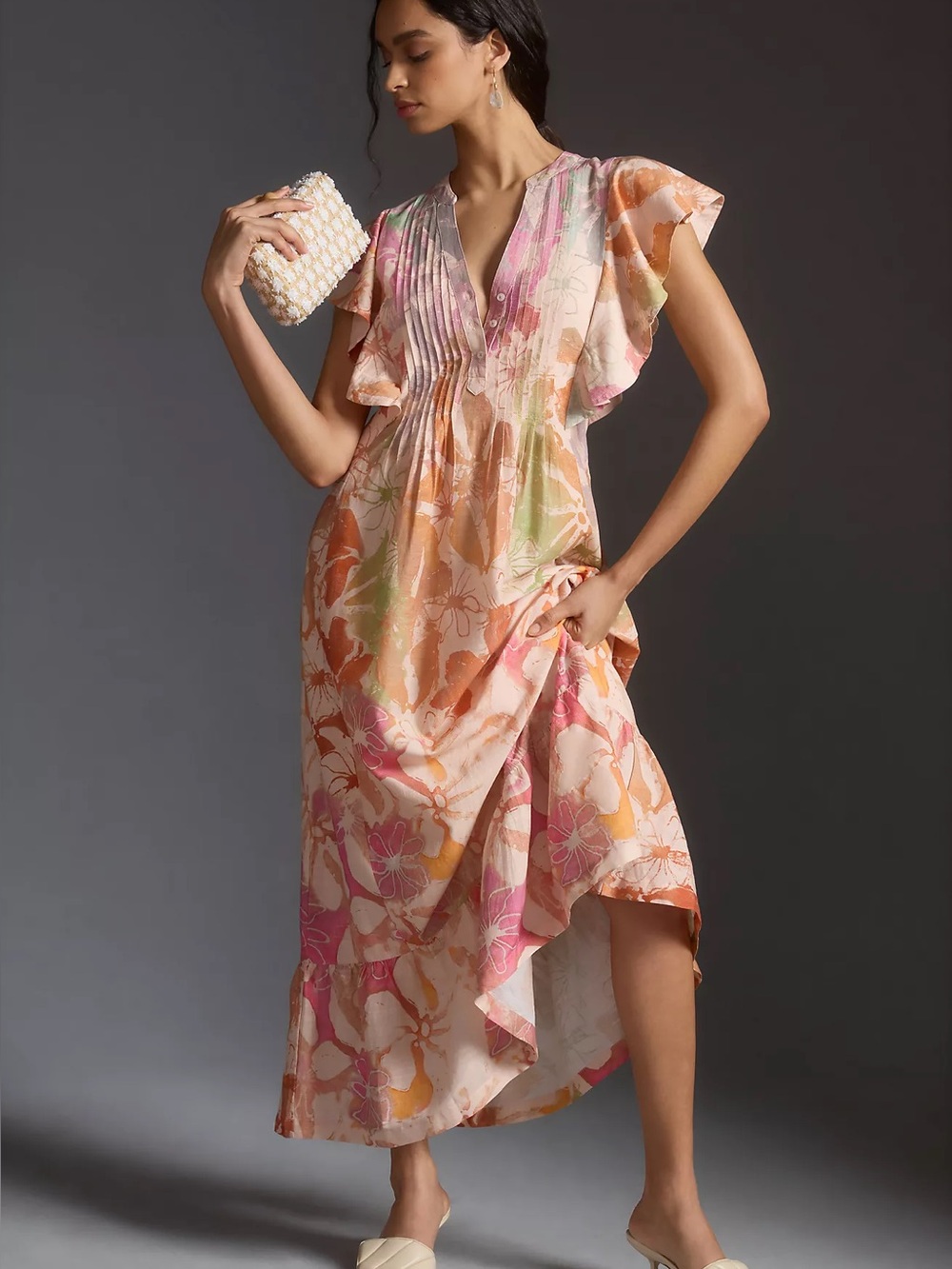 Anthropologie Maeve The Cassandra Maxi Dress